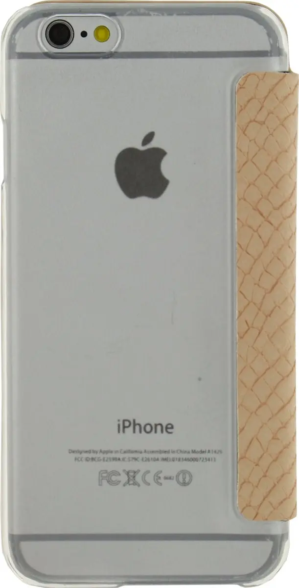 Mobilize Slim Gelly Bookcase iPhone 6/6s - Bruin