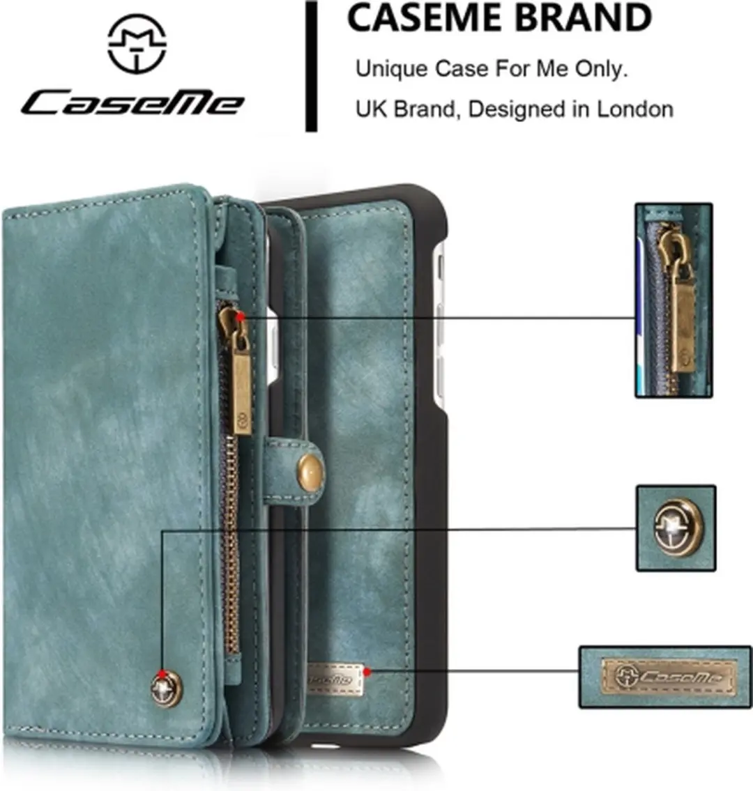 Caseme 008 Telefoonhoesje iPhone 7 - Blauw