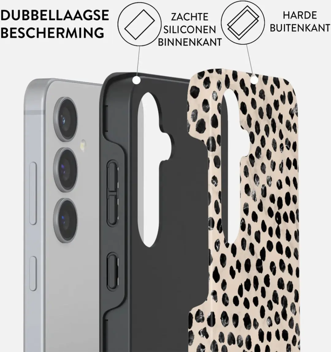 Burga Tough Case Samsung Galaxy S24 FE - Almond Latte