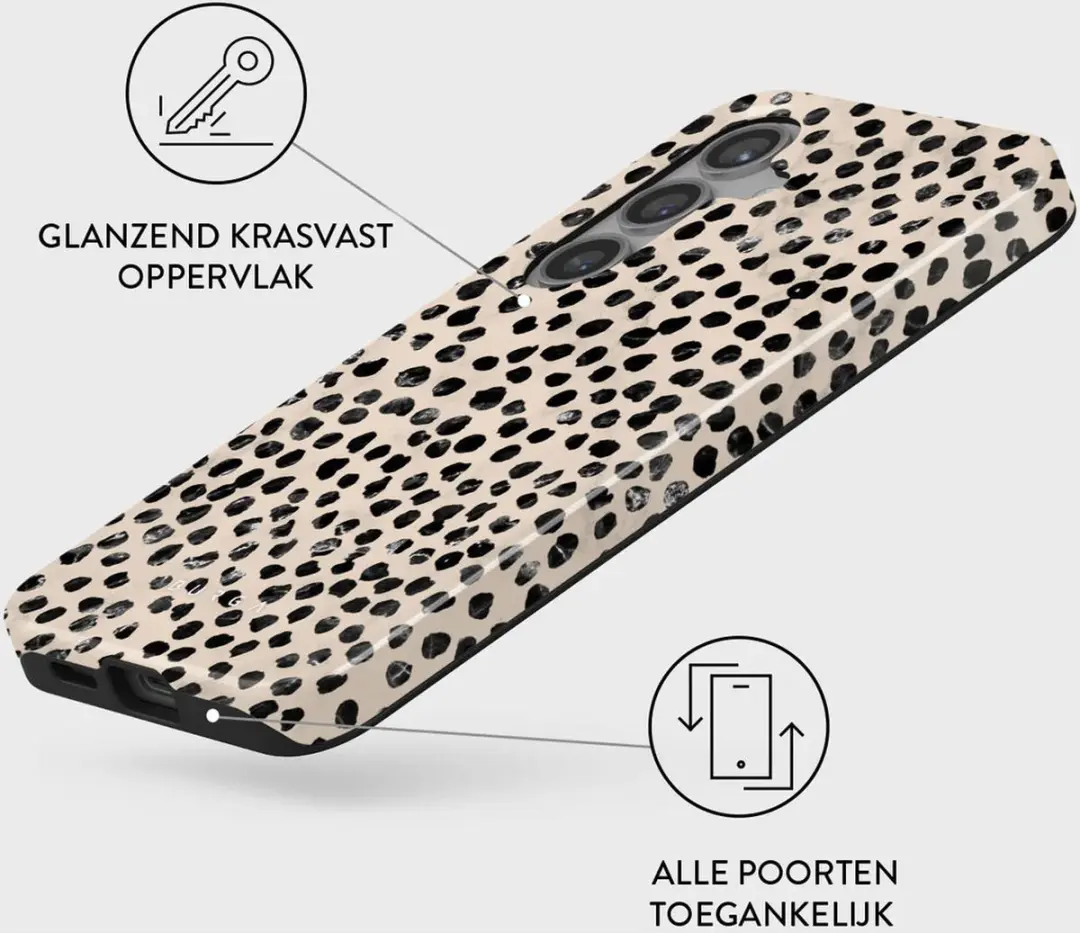 Burga Tough Case Samsung Galaxy S24 FE - Almond Latte
