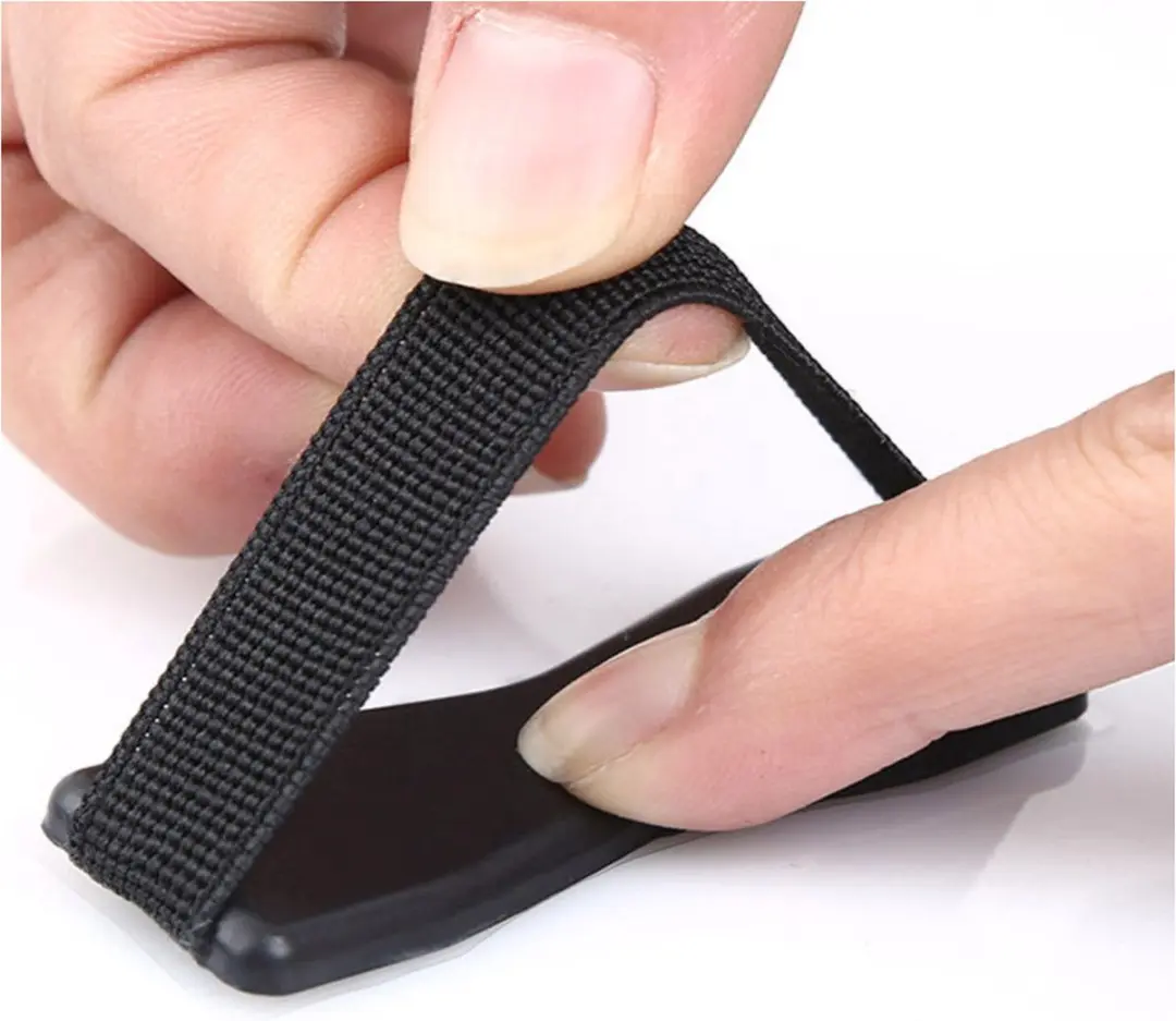 Mobiparts Elastische Grip Houder - Zwart