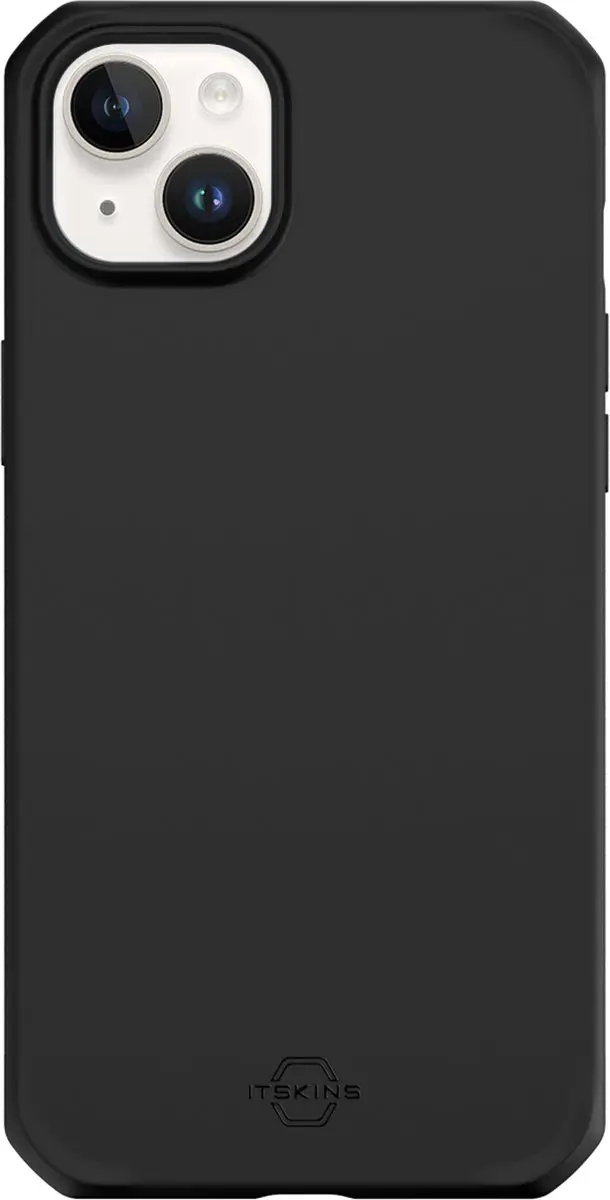 Itskins iPhone 15 Plus Hoesje Zwart - AP5R-HBURN-BLCK