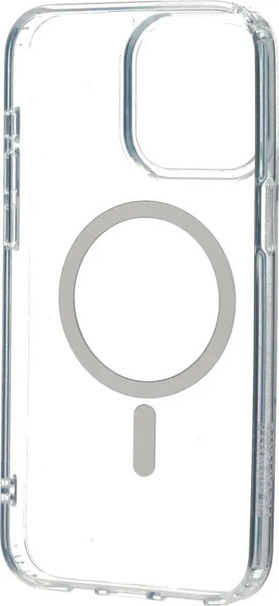 Mobiparts MP-124395 Hoesje iPhone 15 Pro Max - Hardcover MagSafe - Transparant