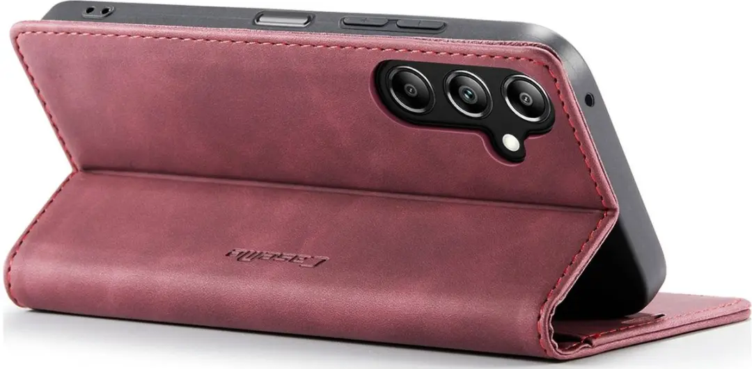 Caseme 013 Bookcase Portemonneehoesje Samsung Galaxy A16 - Rood