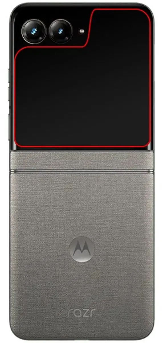 Mobilize Glass Screen Protector Motorola Razr 70 - Outer Display + Camera