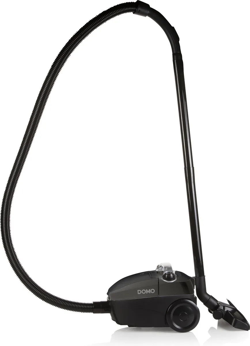 Domo DO1033S Stofzuiger met zak - 450W - 1,5L - Zwart