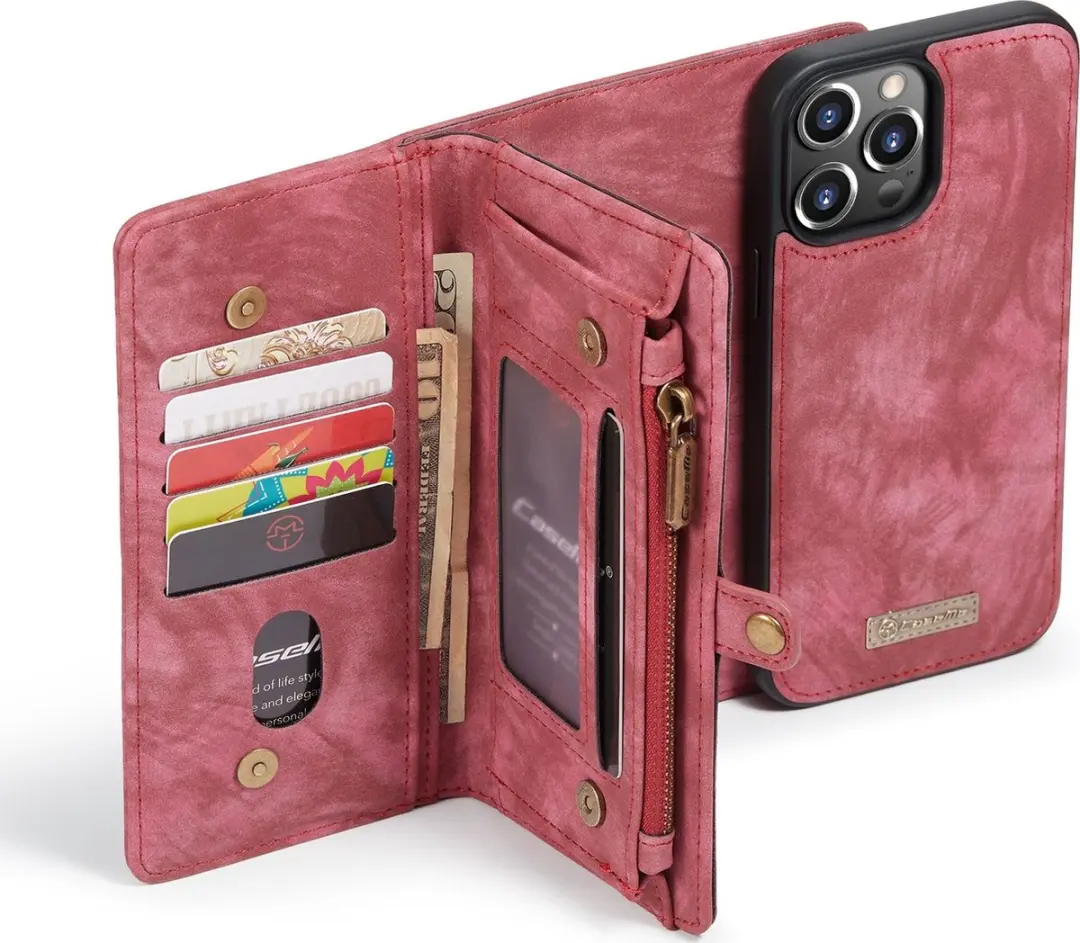 Caseme Luxe Wallet 2in1 Bookcase iPhone 13 Pro 614532