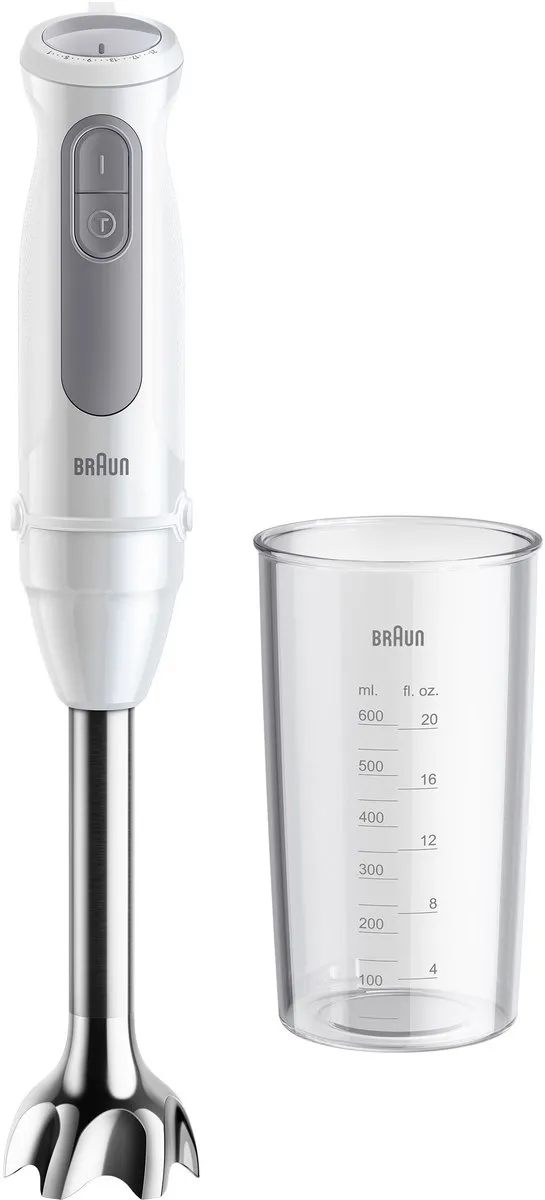 Braun MultiQuick 5 MQ50.001.M Staafmixer - 1000W - Wit