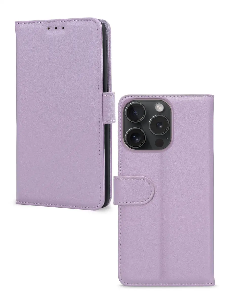 Mobilize Premium Gelly Wallet Bookcase iPhone 15 Pro - Paars - afbeelding 6 van 6