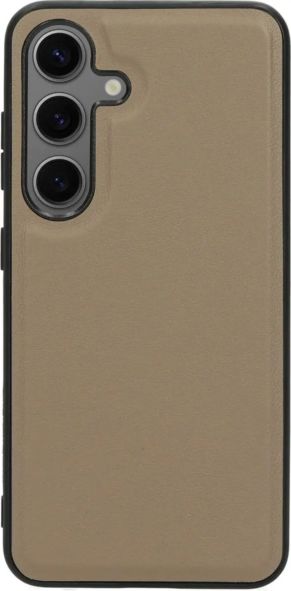 Mobiparts MP-125444 Hoesje Samsung Galaxy S24 - Wallet 2-in-1 Beige