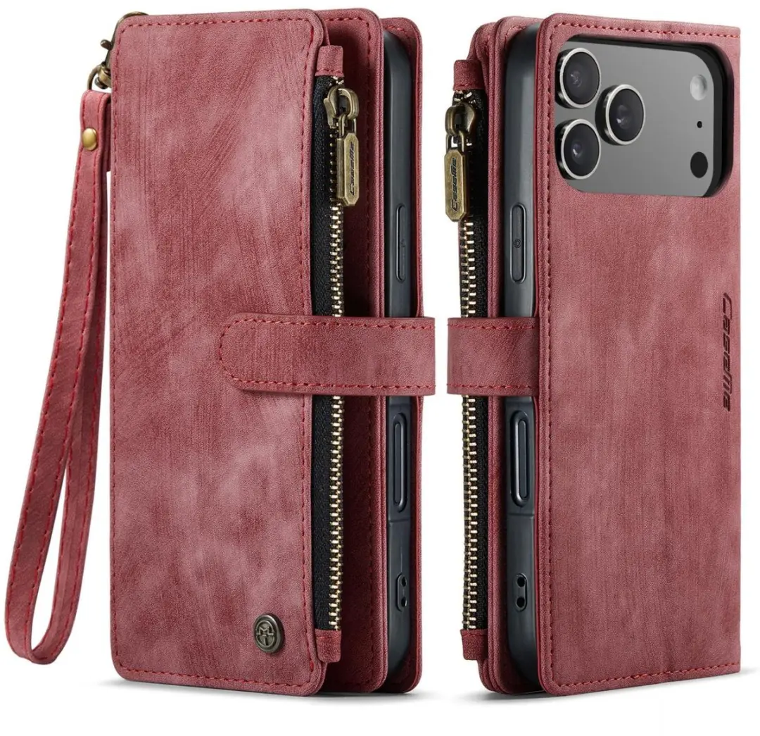 Caseme C30 Bookcase Portemonneehoesje Apple iPhone 17 Pro