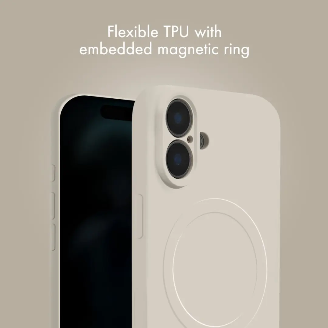 My Style iPhone 16 Plus MagSafe Hoesje - Antique White - afbeelding 6 van 6