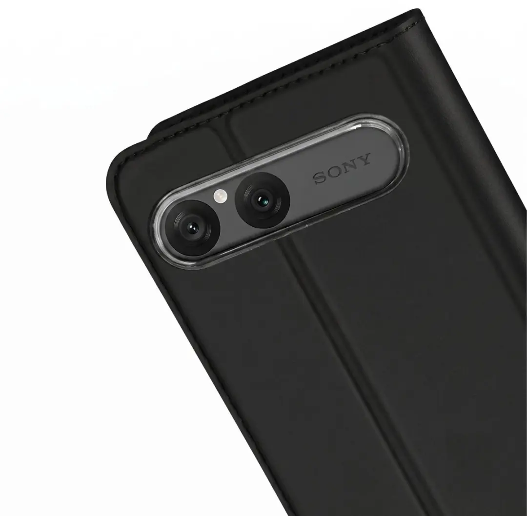 Dux Ducis Skin Pro Hoesje Sony Xperia 10 VII - Kaarthouder & Videostandaard - Zwart