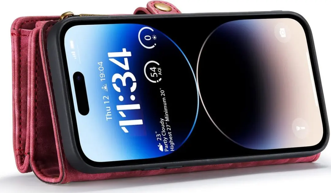 Caseme iPhone 14 Pro Max Hoesje CSM-37239 - Rood