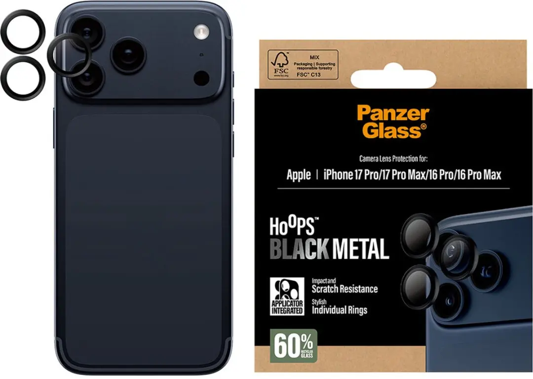 PanzerGlass PG43455 iPhone 17 Pro Max Camera Lens Protector