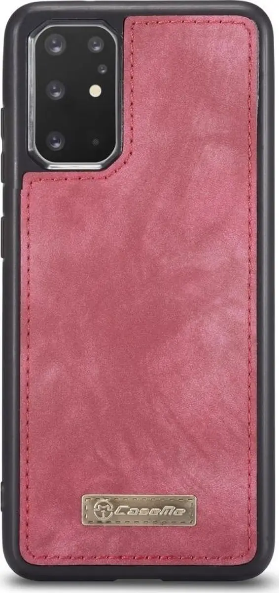 Caseme 008 Telefoonhoesje Samsung Galaxy S20 Plus - 2in1 Bookcase Rood