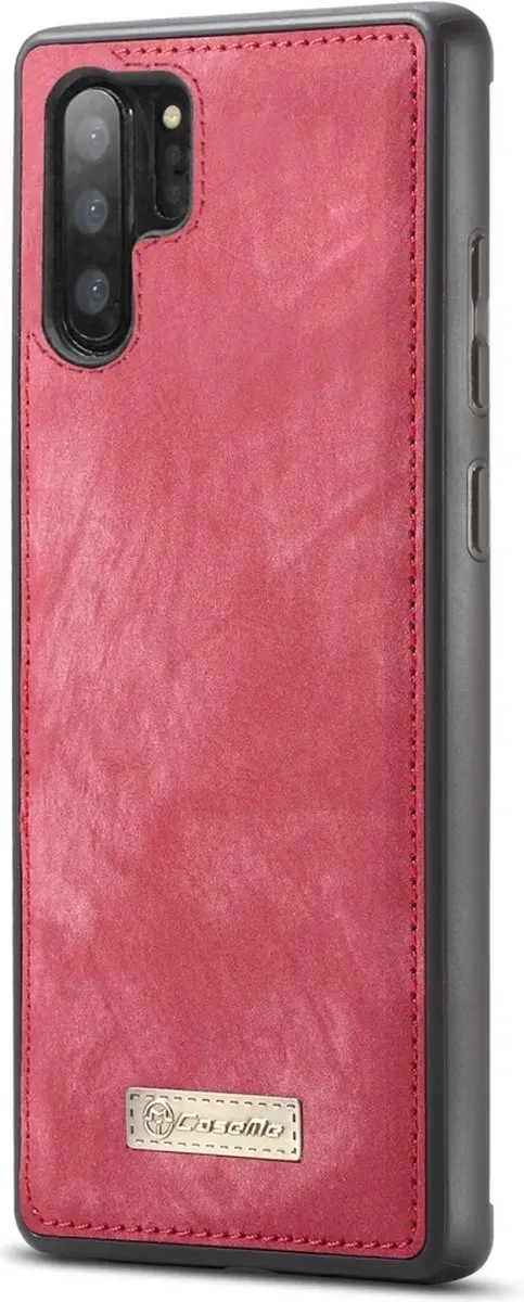 Caseme Luxury Wallet Case Samsung Galaxy Note 10 Plus - Rood - 8 Pasjes - MPN 560139