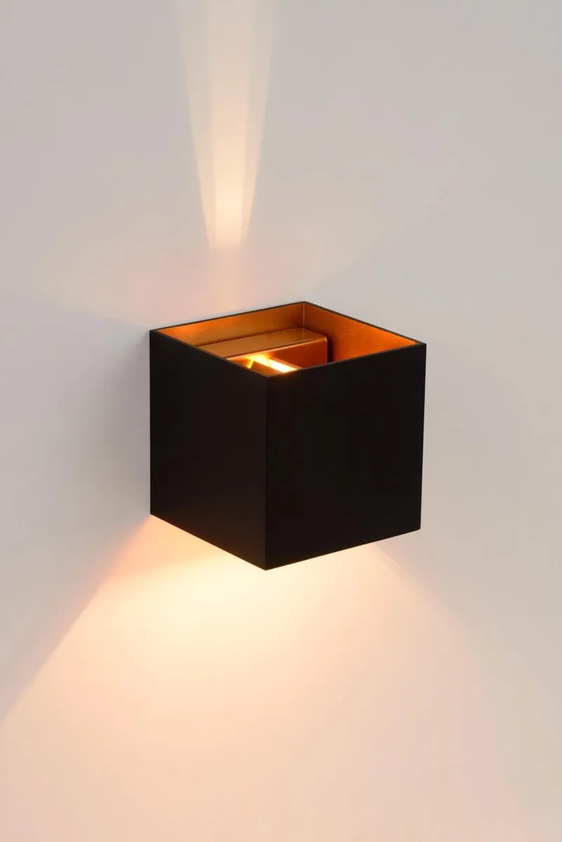 Lucide XIO Wandlamp LED G9 4W 2700K - Zwart