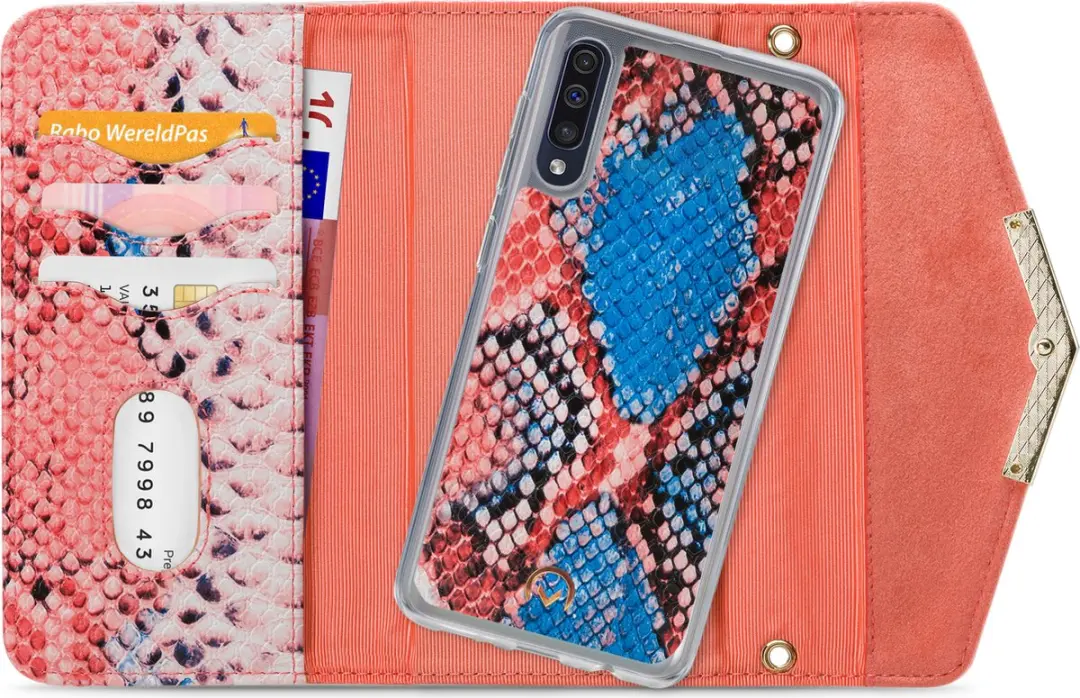 Mobilize Gelly Velvet Telefoonhoesje Samsung Galaxy A50 - Rood - MOB-VCCS-GALA50