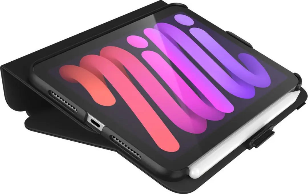 Speck Balance Folio iPad Mini 7 (2024) Hoes - Zwart - afbeelding 6 van 6