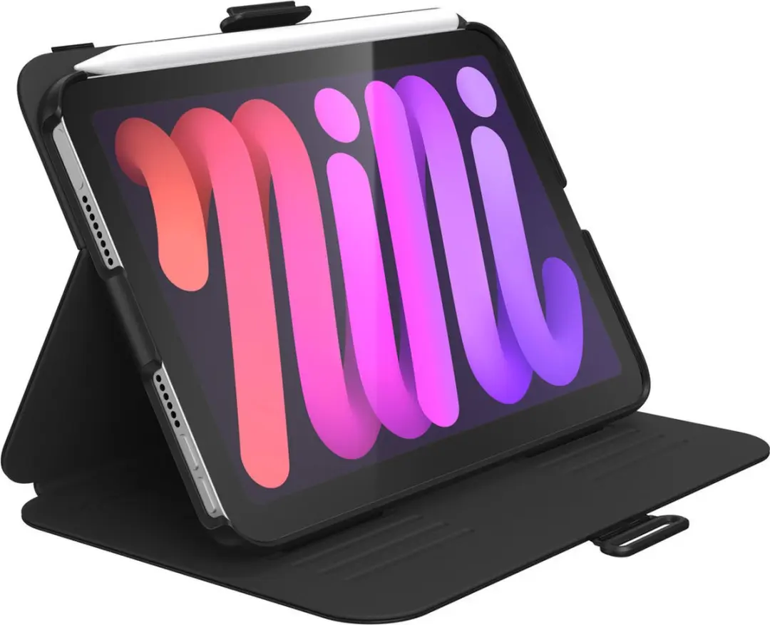 Speck Balance Folio iPad Mini 7 (2024) Hoes - Zwart