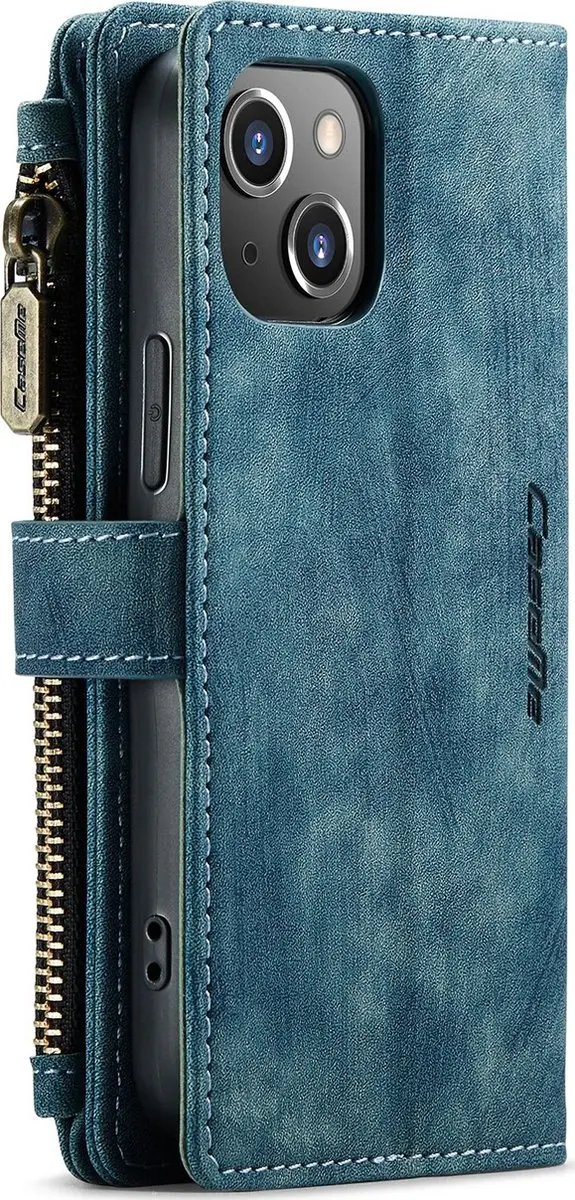 CaseMe iPhone Billfold 614522 - 13 Card Slots - Blauw