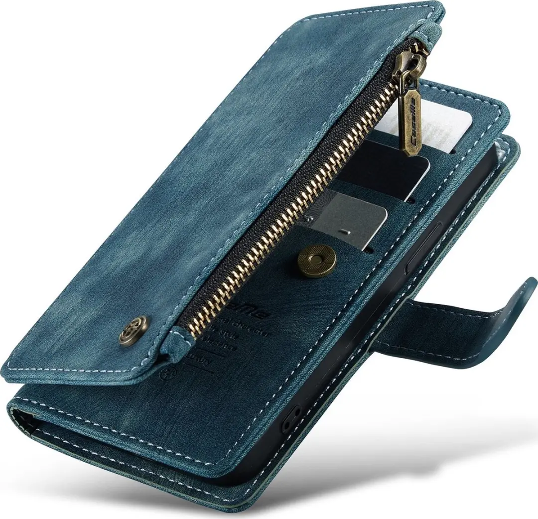 CaseMe iPhone Billfold 614522 - 13 Card Slots - Blauw