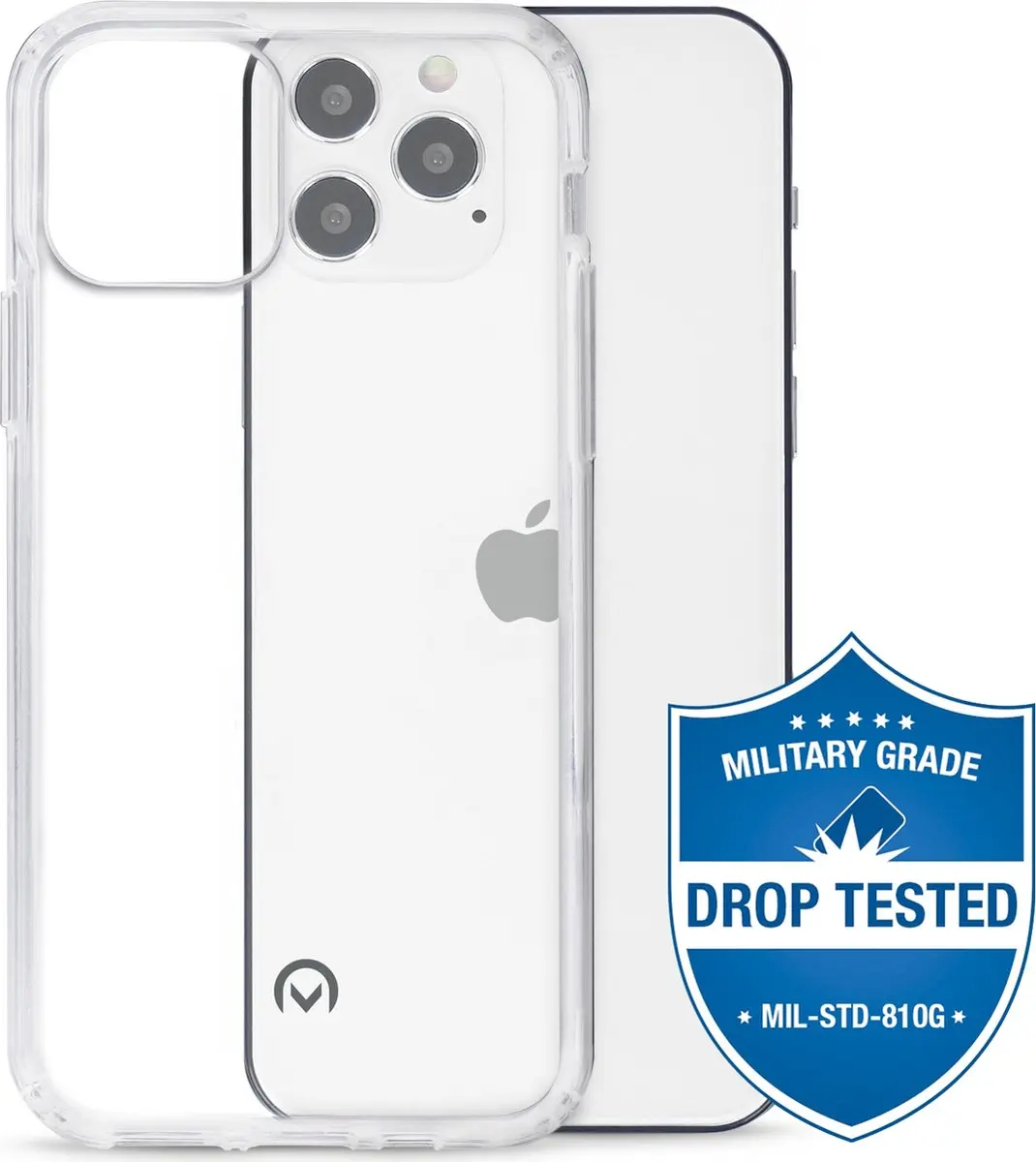 Mobilize Naked Protection MOB-NPCC-IPH1261 iPhone 12 Pro Hoesje - Transparant