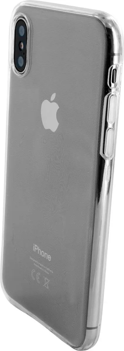 Mobiparts MP-80759 Hoesje iPhone XS - Transparant
