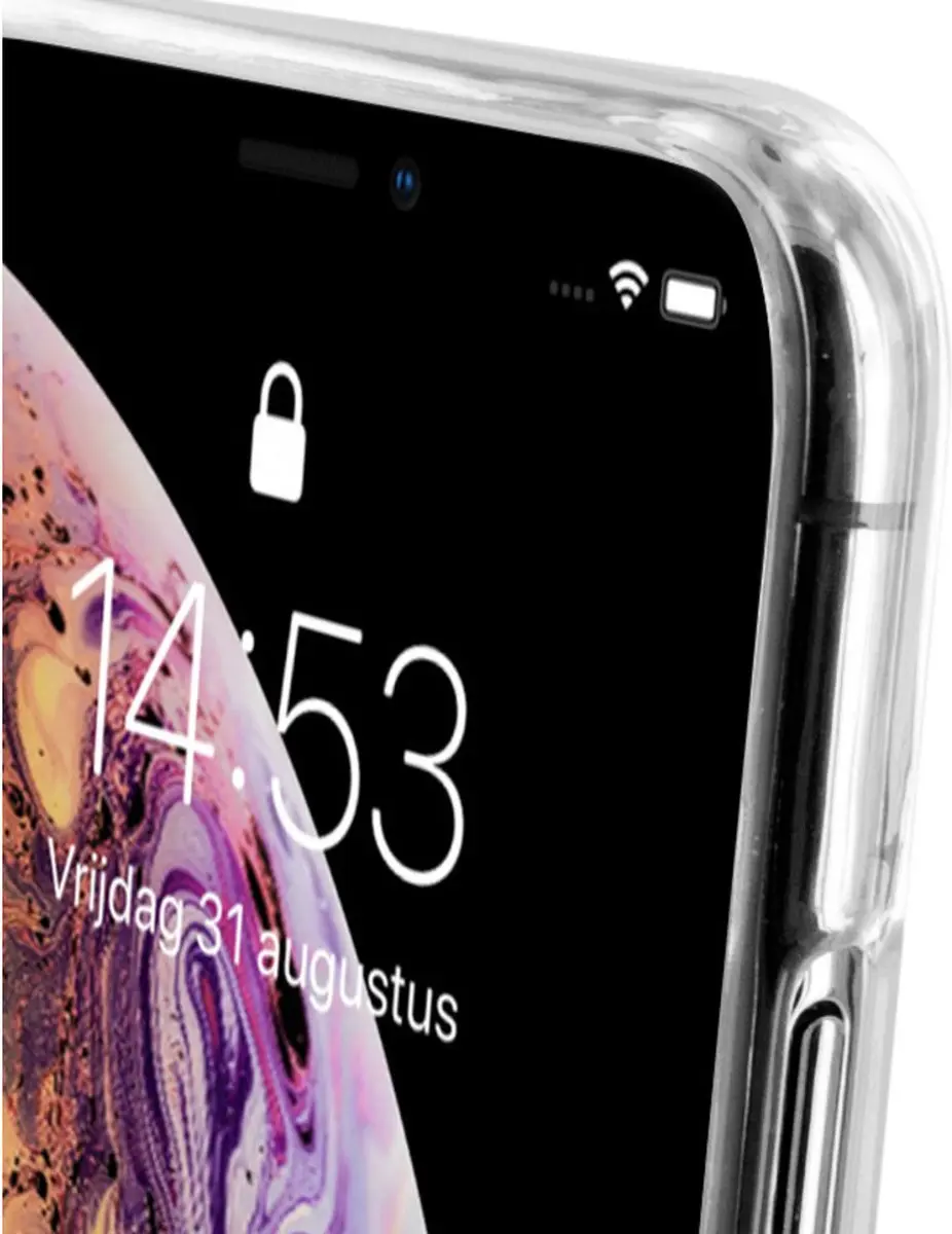 Mobiparts MP-80759 Hoesje iPhone XS - Transparant