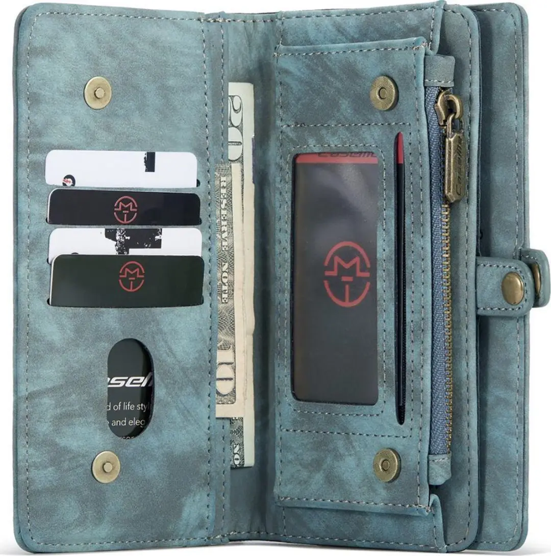 Caseme 008 Telefoonhoesje iPhone 12 Mini - Blauw