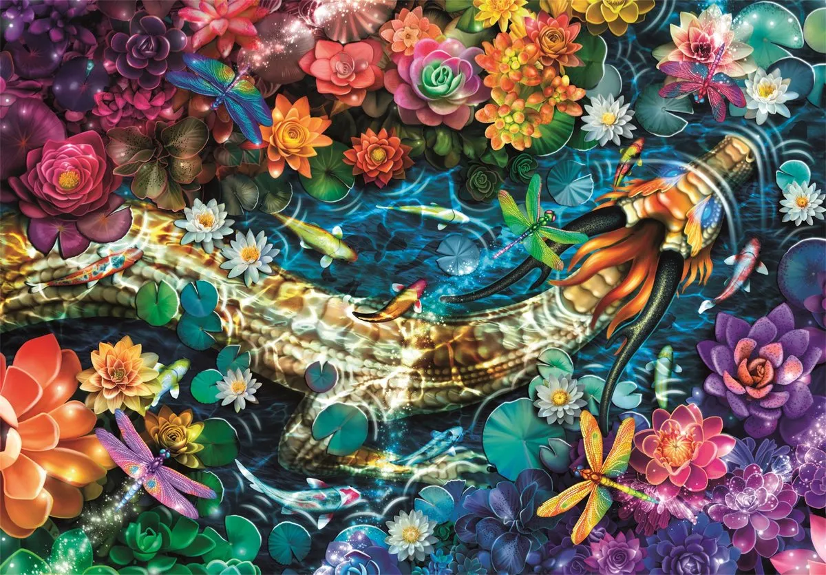 Clementoni Koi River Puzzel 1000 Stuks - Multikleur