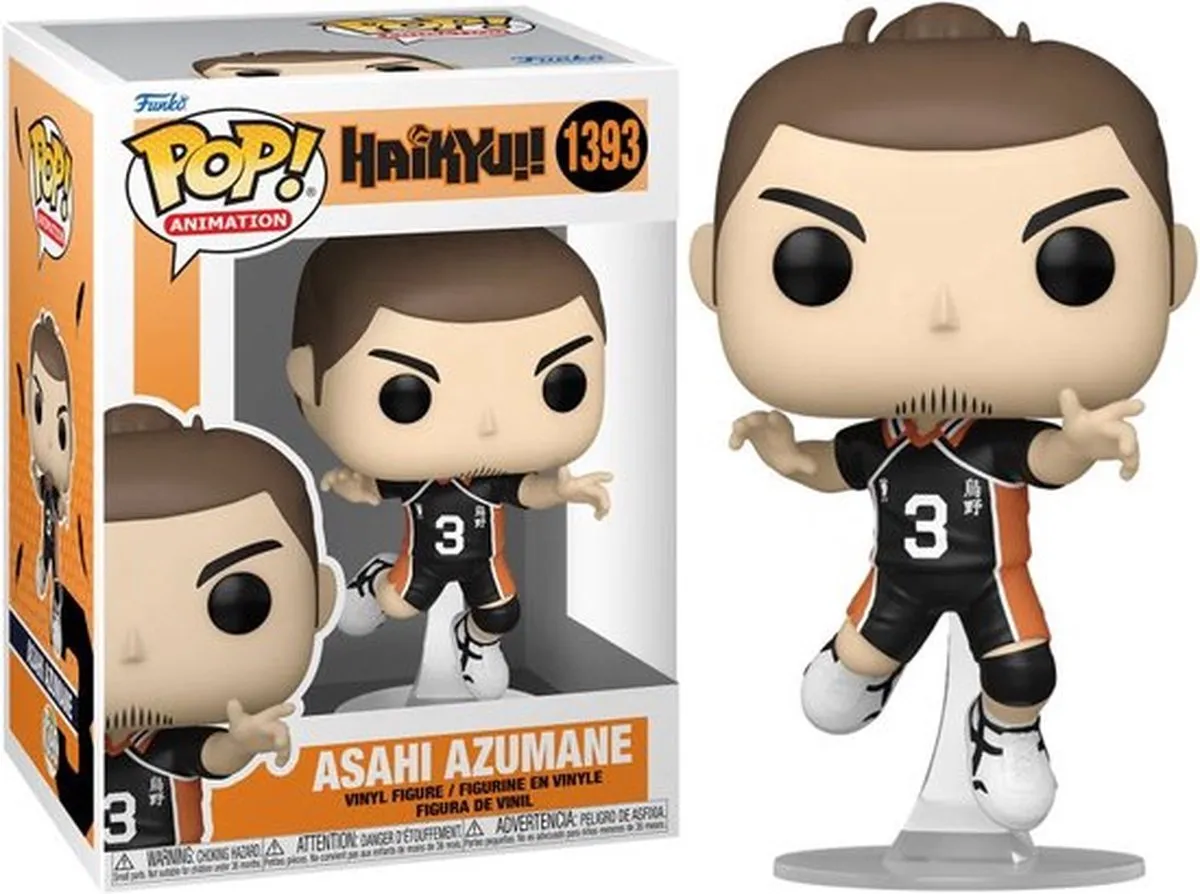 Funko Haikyu!! POP! Asahi - 9cm Verzamelfiguur - Multicolor