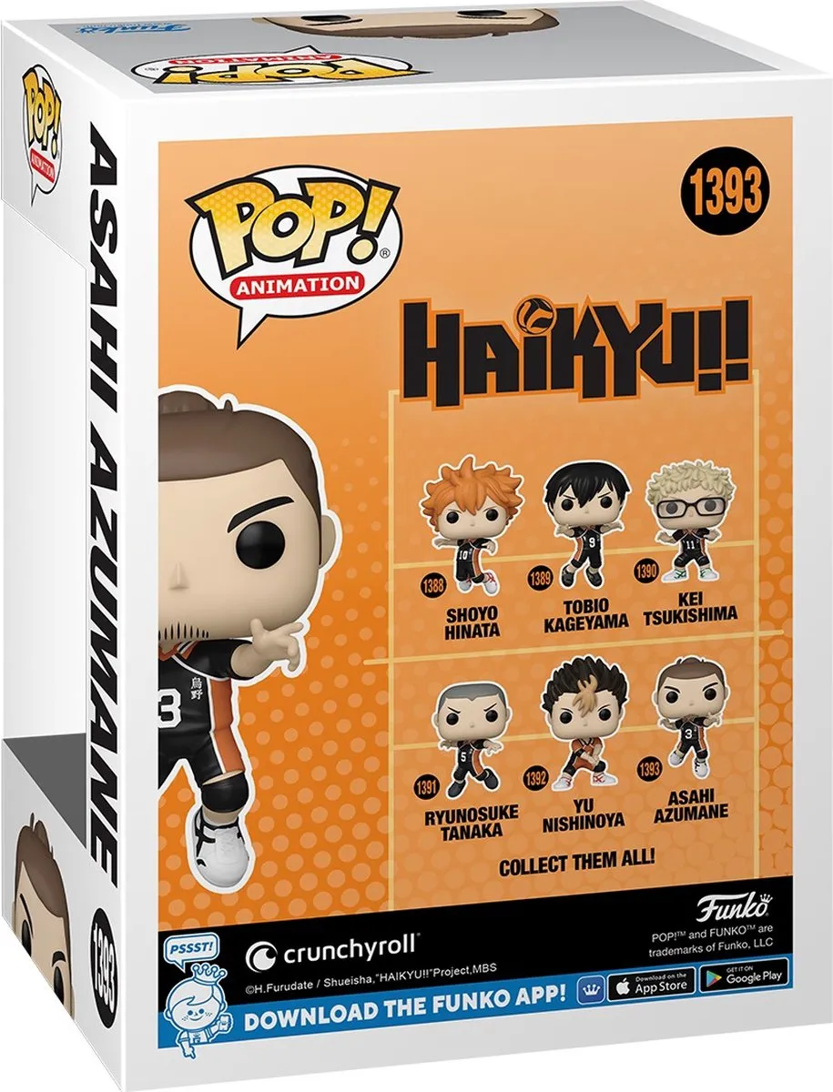Funko Haikyu!! POP! Asahi - 9cm Verzamelfiguur - Multicolor