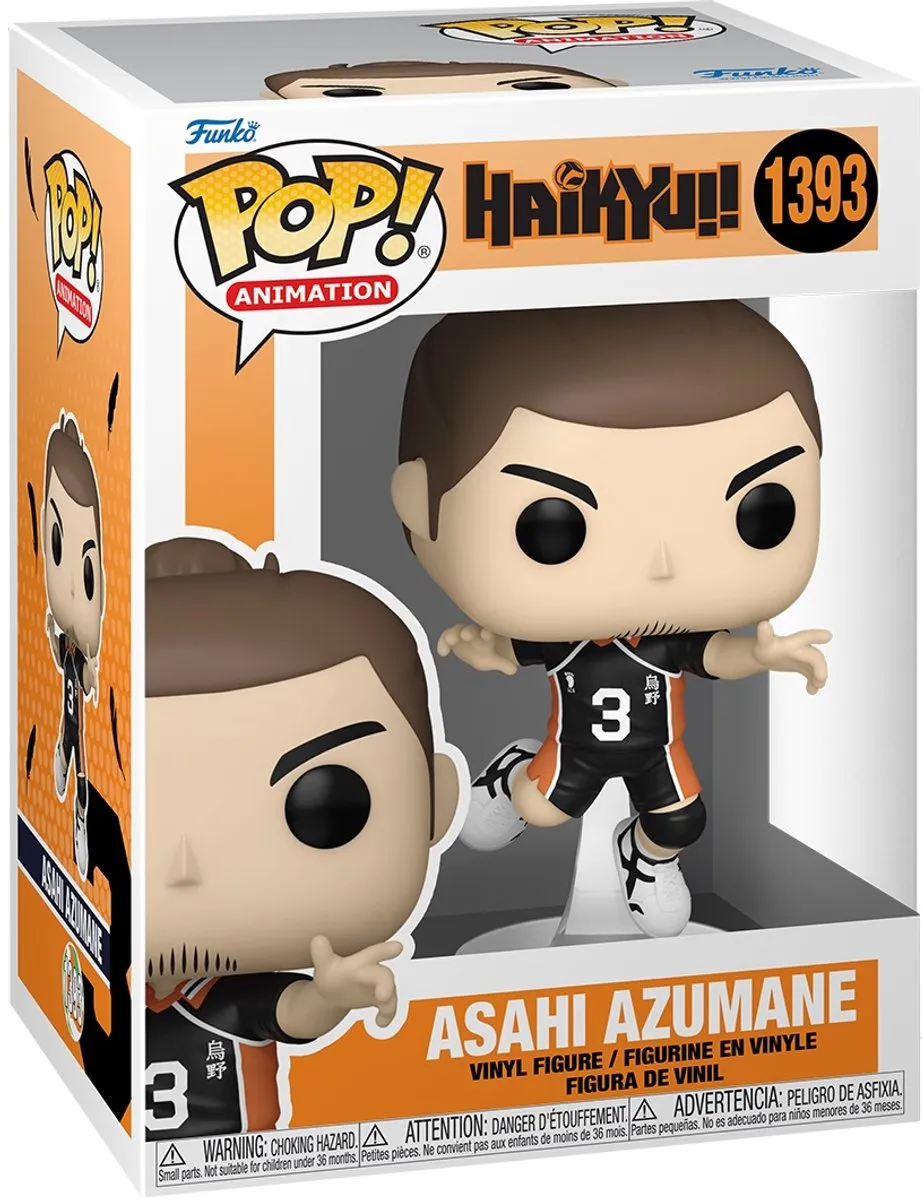 Funko Haikyu!! POP! Asahi - 9cm Verzamelfiguur - Multicolor