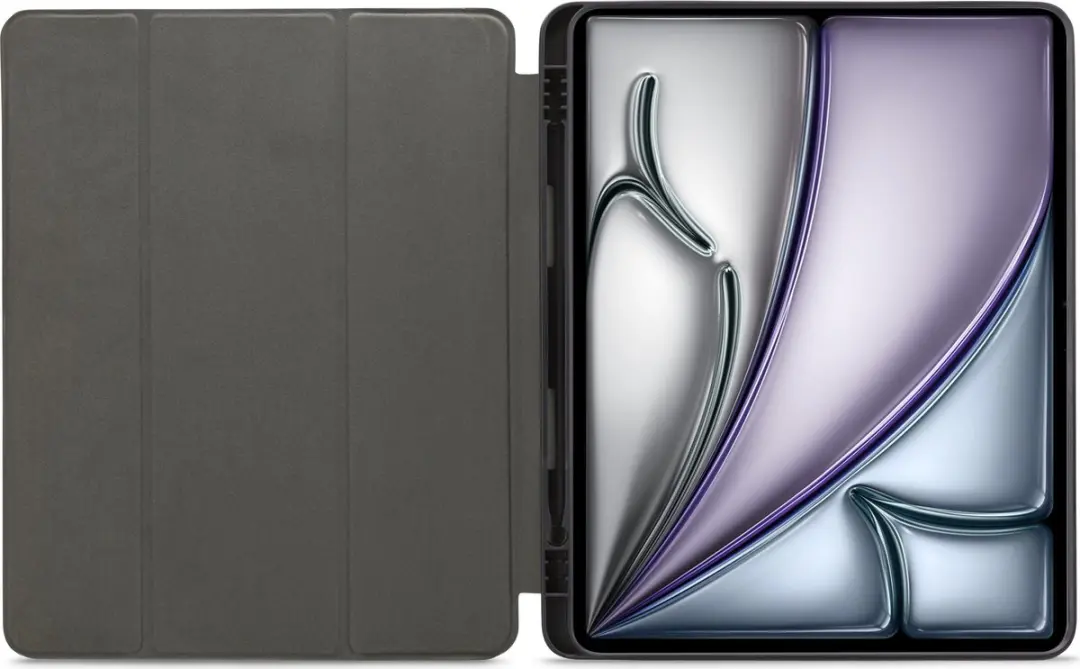 Mobilize Solid Folio Bookcase MOB-SFCB-IPADAIR13 - iPad Air 13 (2024) - Zwart