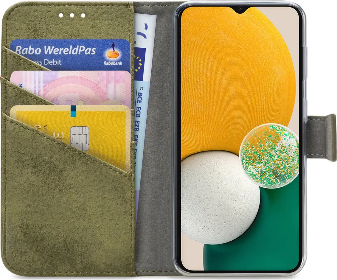 My Style MSFWLT1327 Telefoonhoesje Samsung Galaxy A04s - Groen