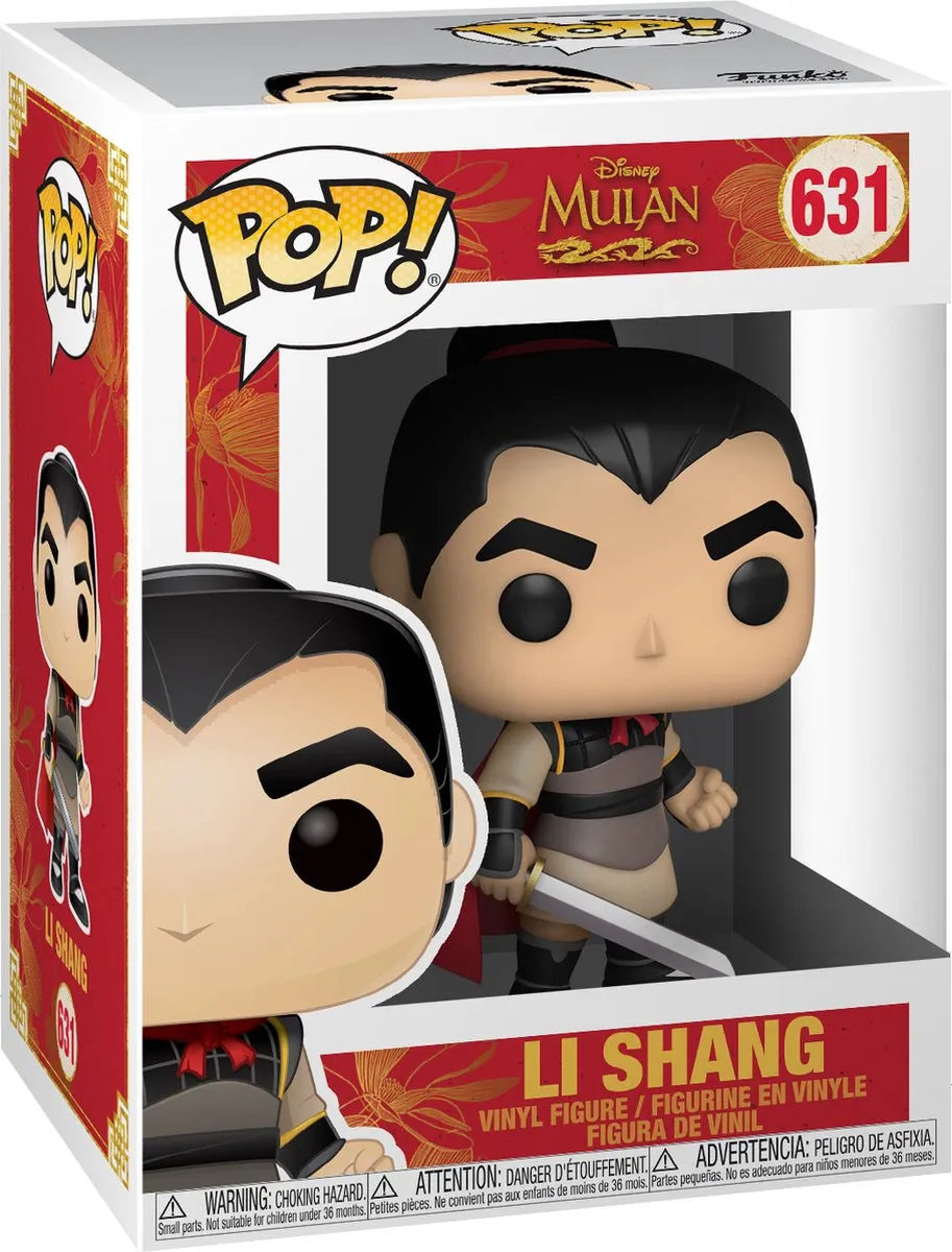 Funko Disney Li Shang Pop! 45329 - Veelkleurig
