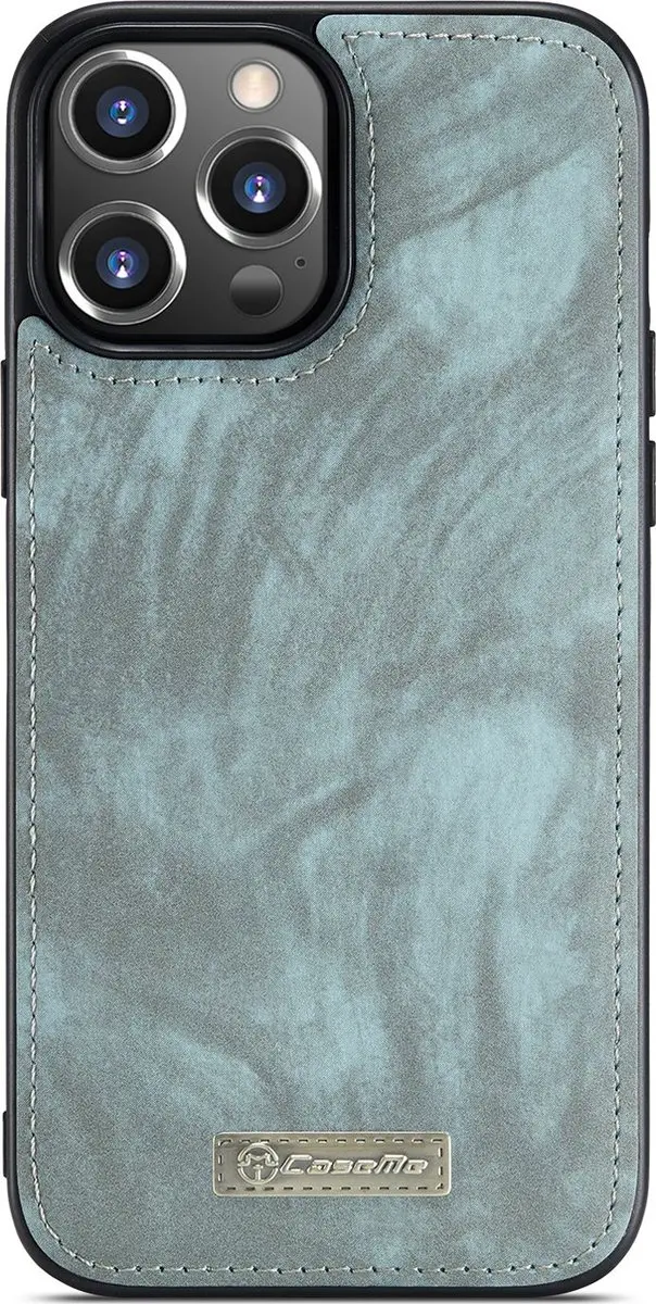 Caseme Luxe Wallet 2in1 Bookcase iPhone 13 Pro - Blauw - MPN 614531