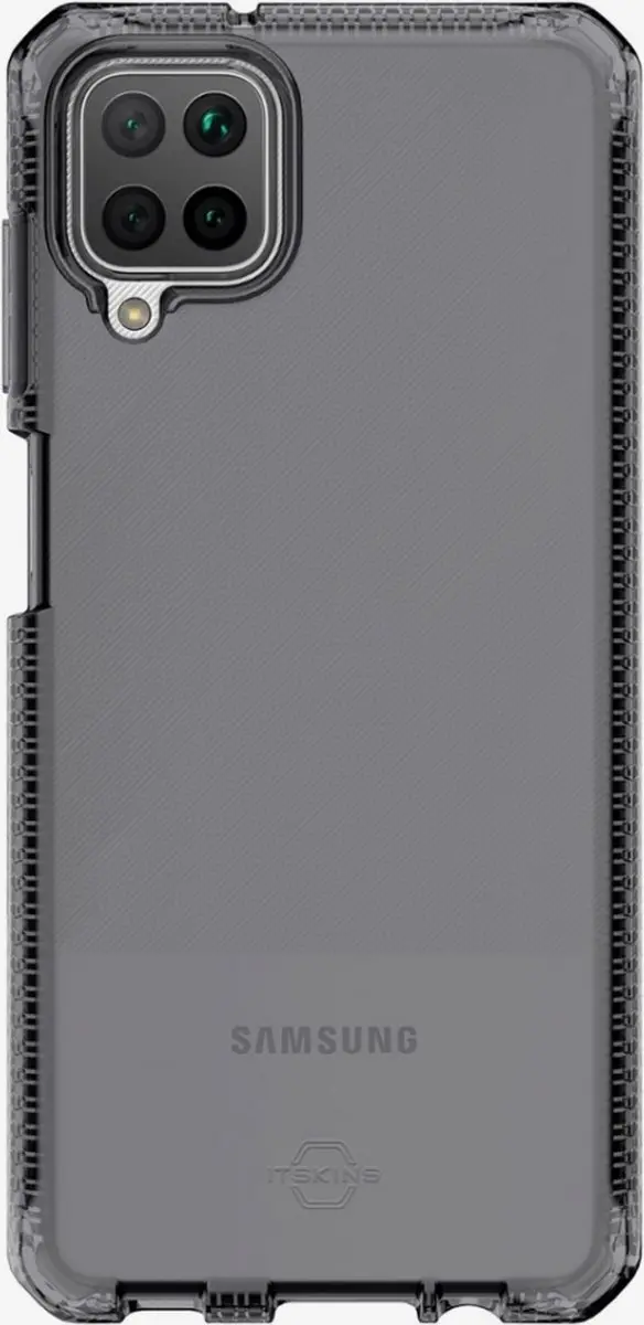 Itskins Galaxy M12 Hoesje - TPU Shockproof - Zwart SG12-SPECM-SMOK