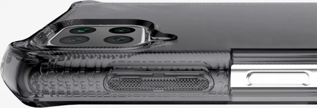 Itskins Galaxy M12 Hoesje - TPU Shockproof - Zwart SG12-SPECM-SMOK