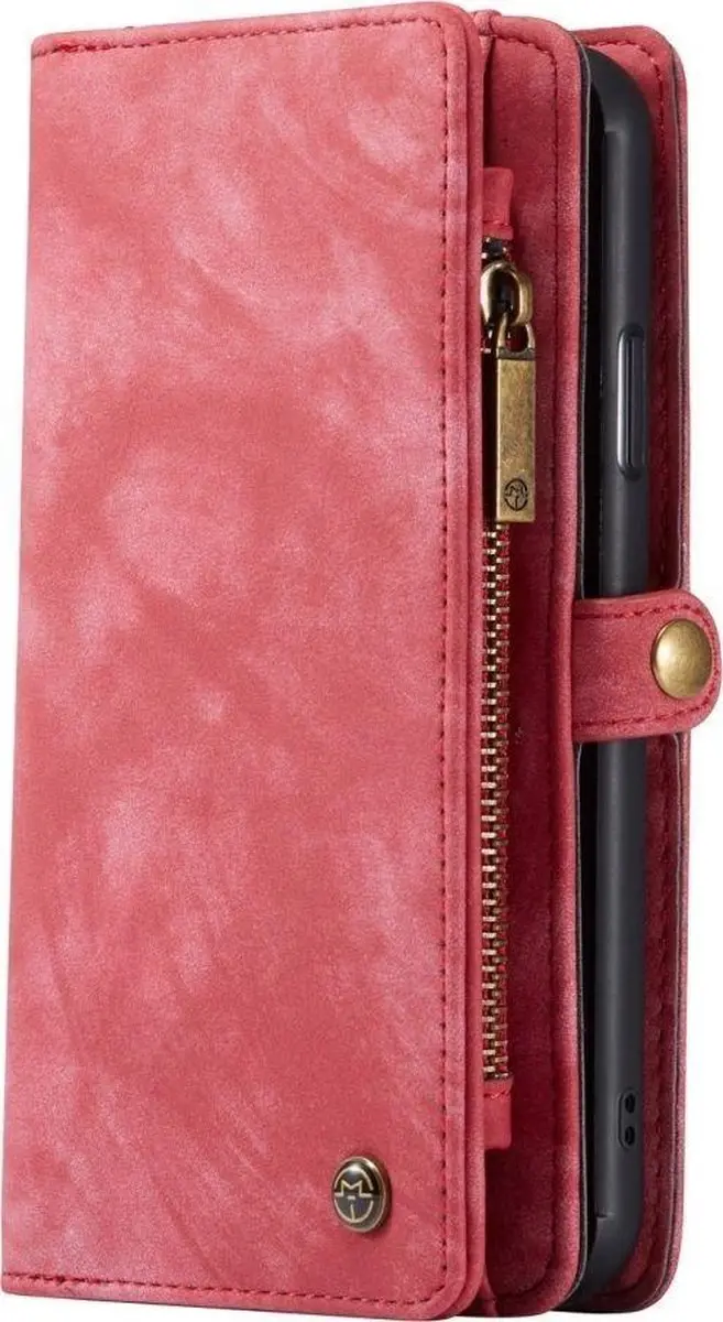 Caseme Luxury Wallet Case Apple iPhone 11 - Rood - 8 Pasjes - MPN 564381