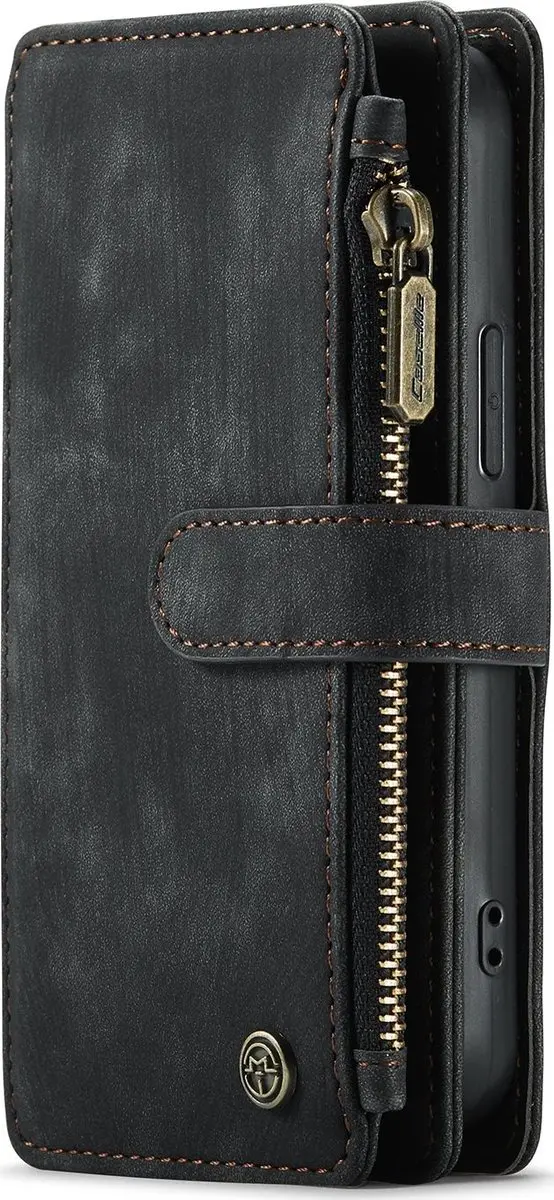 Caseme iPhone Billfold Lederen Hoes - 13 Kaartvakken - Brown