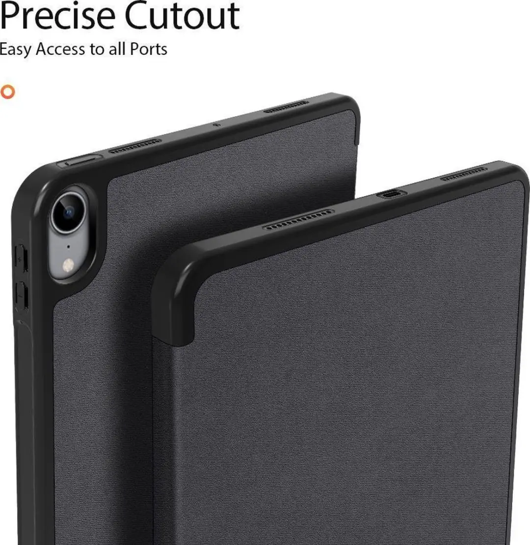 Dux Ducis Domo Bookcase 601302 Tablethoes - Apple iPad Air 4 10.9" - Zwart