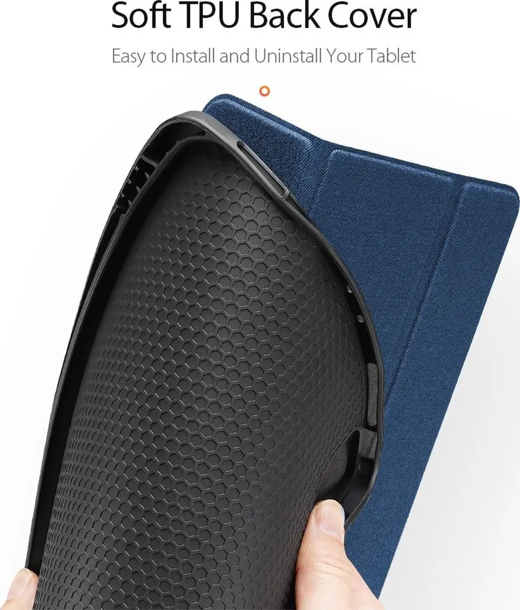 Dux Ducis Domo Bookcase iPad Pro 11 (2022) Hoes - Blauw - 611240-1
