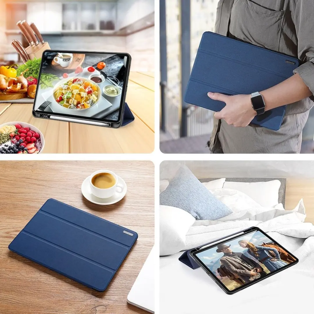 Dux Ducis Domo Bookcase iPad Pro 11 (2022) Hoes - Blauw - 611240-1