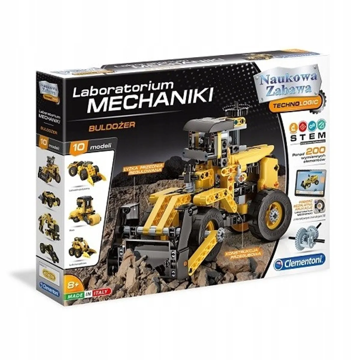 Clementoni Mechanica Bulldozer Bouwset 9-in-1