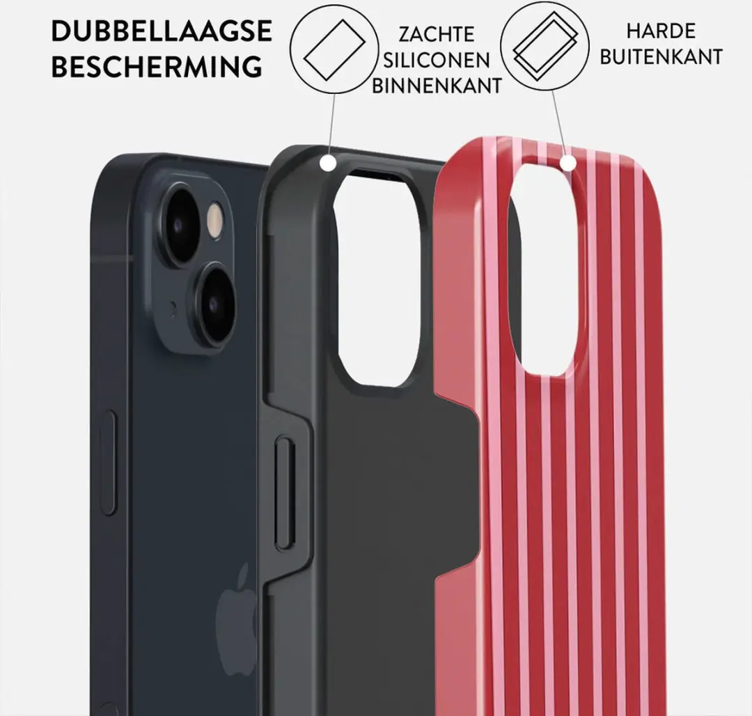Burga Tough Case iPhone 13 Strawberry Jam