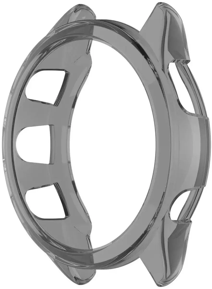 Selected Hoesje Garmin Forerunner 165 - TPU Bumper - Transparant Zwart
