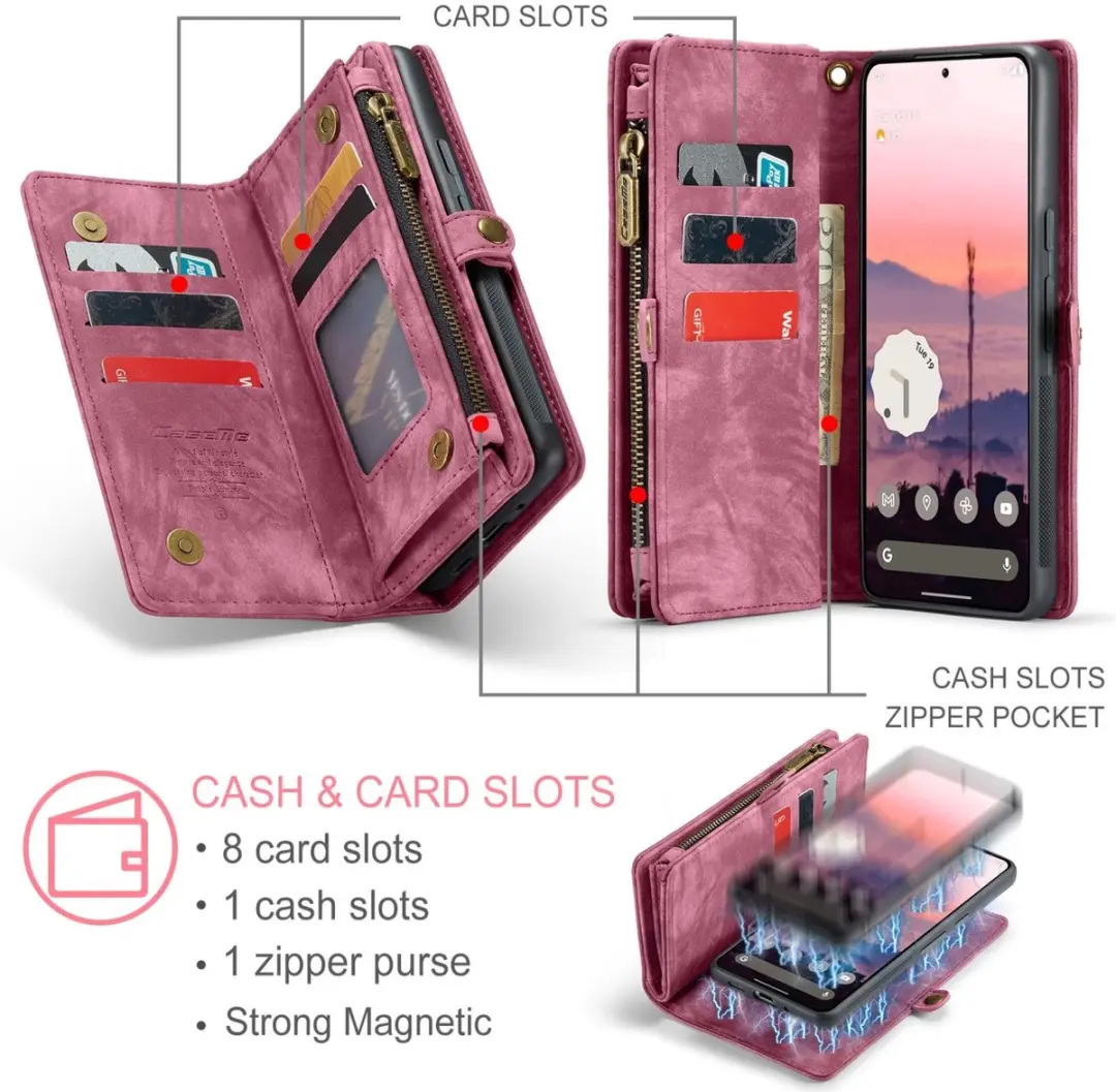 Caseme 008 Telefoonhoesje Google Pixel 9 Pro XL